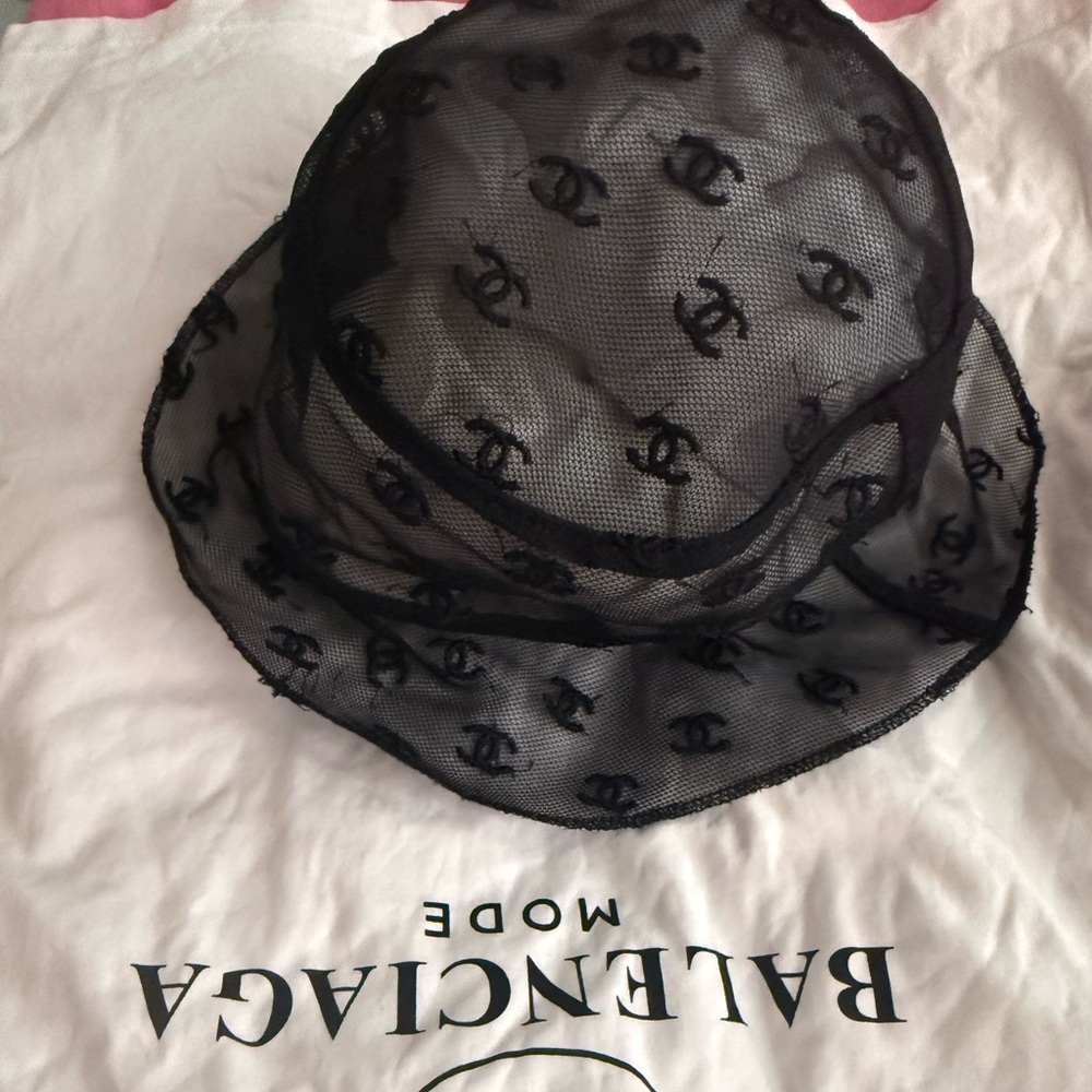 CC Black Logo Mesh Hat